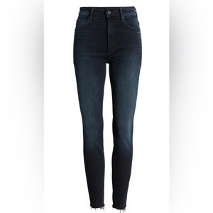 Mother Jeans - Looker High Waist Frayed Ankle Skinny